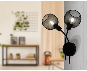 Eglo 43375 - Aplică perete WRINGTON 1 2xE14/40W/230V