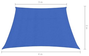 Panza parasolar, albastru, 3 4x2 m, HDPE, 160 g m   Albastru, 3 4 x 2 m