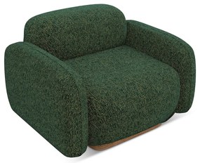 Fotoliu modular verde închis Ailani – Makamii