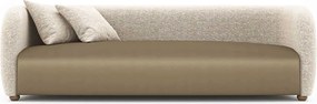 Canapea lemn masiv Carabella, 250 × 80 × 100 cm
