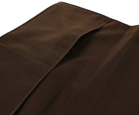Canapea complet tapiţată cu 4 locuri, piele / piele ecologică maro auriu, LINSY