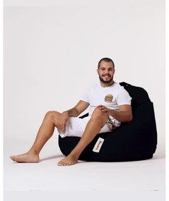 Fotoliu Puf Bean Bag Premium XXL - Black