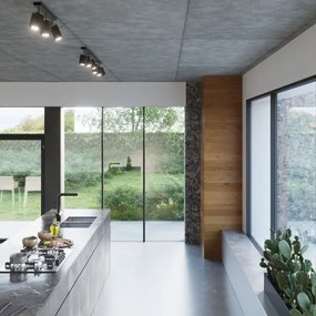 Sollux SL.0460 - Spot MERIDA 6xGU10/40W/230V negru