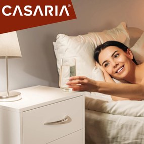 Casaria Noptieră ELOISE cu iluminare, 54x39x28cm, alb