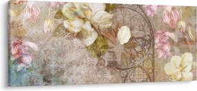 Tablou - Ornament de flori (120x50 cm)