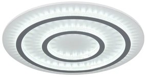 Globo JAYDEN 48042-60W - Plafonieră LED dimerizabilă 60W/230V, Ø 55 cm, albă + telecomandă