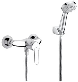 Roca A5A2025C02 - Set de duș cu baterie VICTORIA, crom lucios