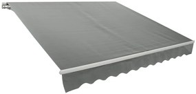Náhradná látka k markíze 3,95x2,5m šedá (P4512)