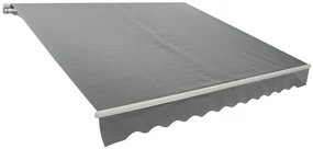 Náhradná látka k markíze 3,95x2,5m šedá (P4512)