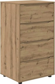 vidaXL Dulapuri de depozitare 2 pcs Stejar Artizanal 60 x 48 x 105 cm