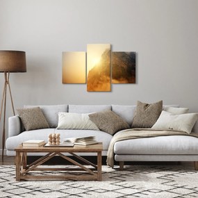 Tabloului muntelui în ceață (90x60 cm)