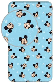 Disney Mickey cearșaf cu elastic 90x200 cm
