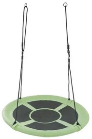 Leagan suspendat, cuib de barza, verde, max 150 kg, 95 cm