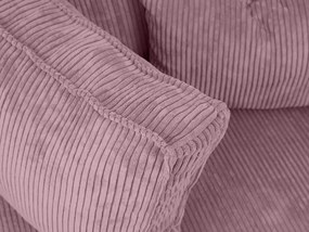 Canapea colt extensibila SMART COSARO mov deschis, cu colt bilateral + 2 perne CADOU