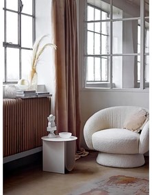 Fotoliu alb Ted - Bloomingville