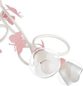 Lustră pentru copii BUTTERFLY 5xE14/6W/230V ONLI