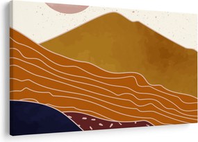 Tablou - Muntele de design Spacefrog N⁰1 (90x60 cm)
