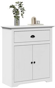 vidaXL Dulap de hol „BODO” Alb 80x35x90 cm