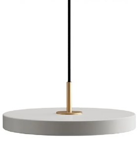 Lustra LED design scandinav Asteria mini - nuance mist/ auriu