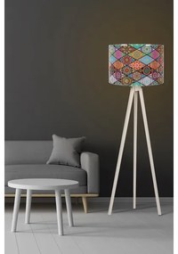 Lampadar AYD 1xE27/60W/230V multicolor/bej