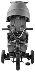 Tricicletă pentru copii 5v1 EASYTWIST gri/neagră KINDERKRAFT