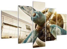 Tablou - Elice de avion vechi (150x105 cm)