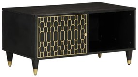 vidaXL Măsuță de cafea, 80x50x40 cm, lemn masiv de mango