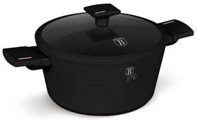 Oală cu capac 24 cm, 4.5 L Berlinger Haus BH 7087, Monaco Collection, strat de titan, curățare ușoară, elegantă