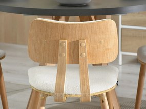 Scaun Woodyman (crem + stejar). 1111307
