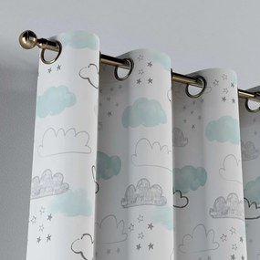 Draperie pentru copii 260x130 cm Magic - Yellow Tipi