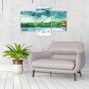Tablou - Peisaj de vis (90x60 cm)