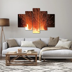 Tablou cu focul (150x105 cm)