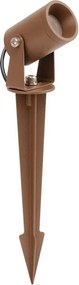 Proiector cu Tarus iluminat exterior decorativ IP65 ARCO maro 24V