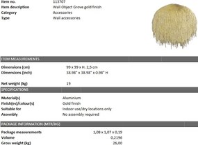 Decoratiune pentru perete design LUX Grove 113707 HZ