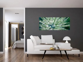 Tablou - Imagine macro a unei flori (120x50 cm)