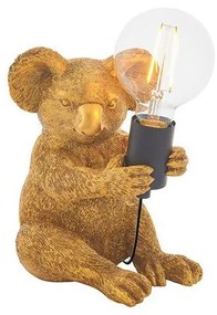Endon 95082 - Lampă de masă KOALA 1xE27/10W/230V aurie