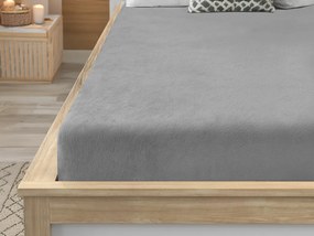 Cearsaf Cocolino microplus cu elastic SOFT 200x220 cm svetle seste