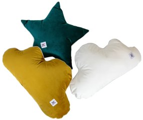 Perna decorativa din catifea CLOUD SNOW