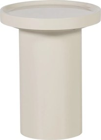 Măsuță auxiliară rotundă cu aspect lucios ø 40 cm Veluna – WOOOD