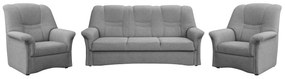 Set extensibil canapea fotolii 3+1+1 Aduna (gri închis). 1098558