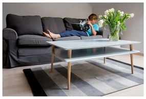 Măsuță de cafea Ragaba KORO, alb