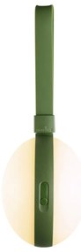 Lampa LED portabila cu baterii pentru terasa, gradina Bring To-Go 12 verde