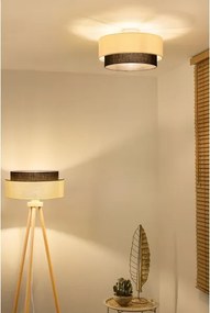 Brilagi - Plafonieră LED BOHO STYLE 1xE27/15W/230V Ø 40 cm crem/maro