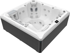 Minipiscina jacuzzi 6 persoane, 43 jeturi, Infinity jets, WiFi, sistem In-Line WIS, unitate de control Gecko IN.YE-3, sistem audio, 215   215 cm,