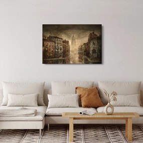 Tablou - Pictura orașului (90x60 cm)
