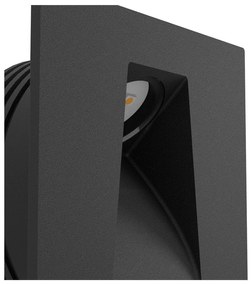 Aplică de perete neagră LED MECINOS – EGLO