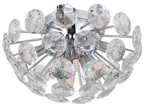 Plafonieră Globo 16047DC VIRINA 10xG9/7W/230V crom lucios d. 39 cm