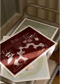 Poster 70x50 cm Sam Shopping – Lucia Tuffley – The Poster Club