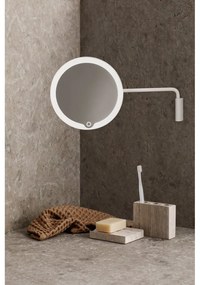 Oglindă de perete/cosmetică (5x) cu led/de mărire ø 20 cm Modo – Blomus