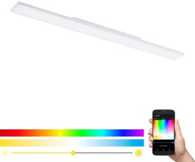 Eglo 32349 - Plafonieră LED RGBW reglabilă TURCONA-C LED/34W/230V + telecomandă